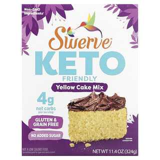 Swerve, Keto Friendly Yellow Cake Mix, 11.4 oz (324 g)