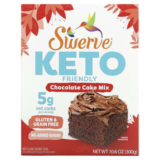 Swerve, Keto Friendly Chocolate Cake Mix, 10.6 oz (300 g)