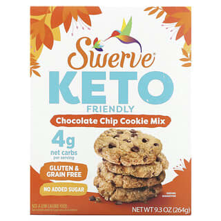 Swerve, Keto Friendly Chocolate Chip Cookie Mix, 9.3 oz (264 g)