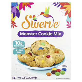 Swerve, Monster Cookie Mix, Keksmischung, 264 g (9,3 oz.)