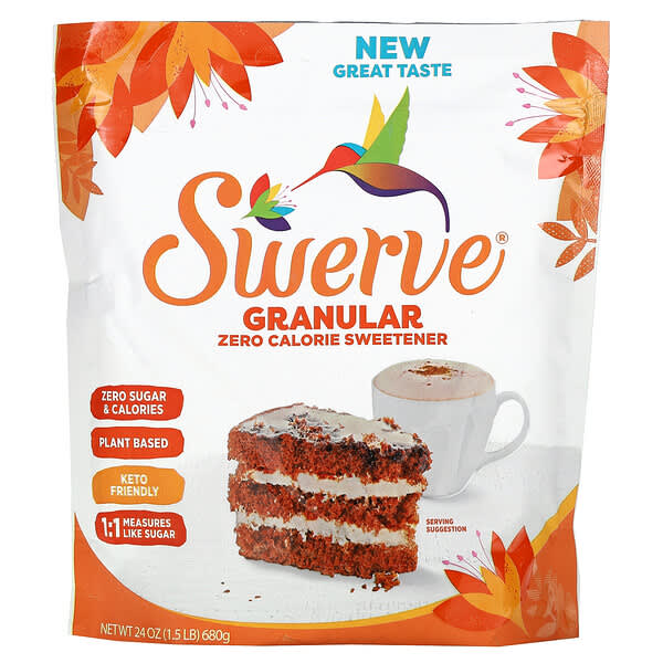 Swerve, 과립형 제로 칼로리 감미료, 680g(1.5lb)