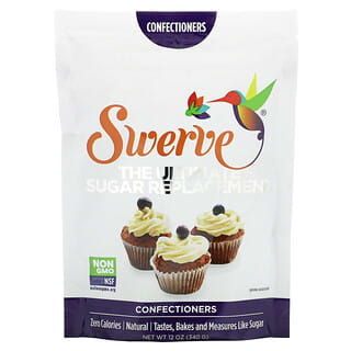 Swerve, El mejor reemplazo del azúcar, Confiteros, 12 oz (340 g)