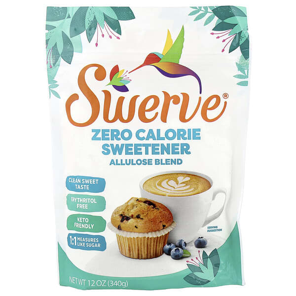 Swerve, Édulcorant zéro calorie, Mélange d'allulose, 340 g
