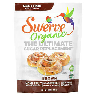 Swerve, Organic The Ultimate Sugar Replacement, Brown, 8 oz (227 g)