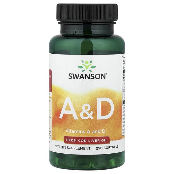Vitamins A & D, 250 Softgels