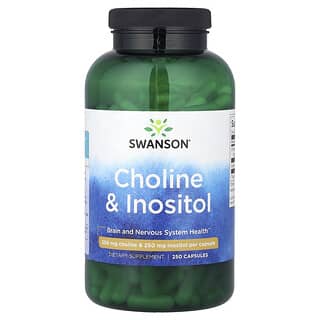 Swanson, Kolin & Inositol, 250 mg, 250 Kapsul