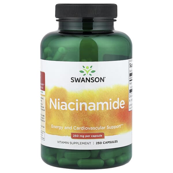 Niacinamide, 250 mg, 250 Capsules
