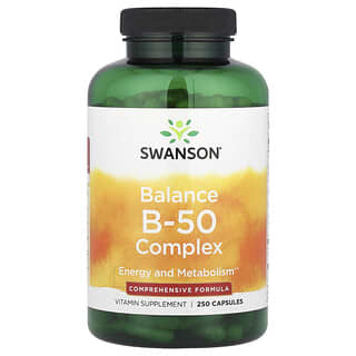 Swanson, Complejo Balance B-50, 250 cápsulas