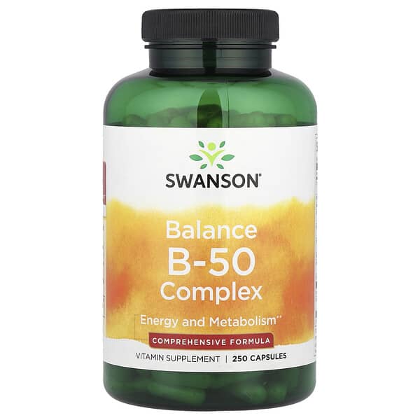 Balance B-50 Complex, 250 Capsules