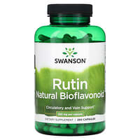 ルチン、天然バイオフラボノイド、250mg、250粒