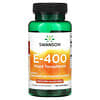 E-400, Mixed Tocopherols, gemischte Tocopherole, 400 IU (268 mg), 100 Weichkapseln
