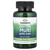 Just One, Suplemento multivitamínico con hierro, 130 comprimidos