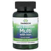 Suplemento multivitamínico con hierro Daily Essentials, 100 cápsulas