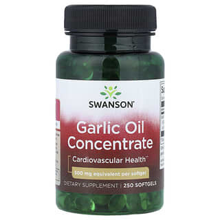 Swanson, Garlic Oil Concentrate, 500 mg, 250 Softgels
