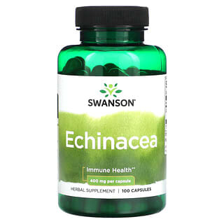 Swanson, Echinacea, 400 mg, 100 Capsules