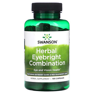 Swanson, Herbal Eyebright Combination, 100 Capsules