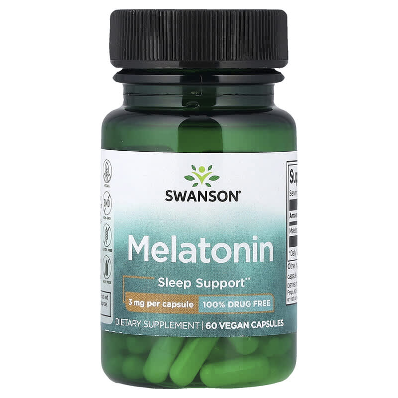 メラトニン、3mg、60粒