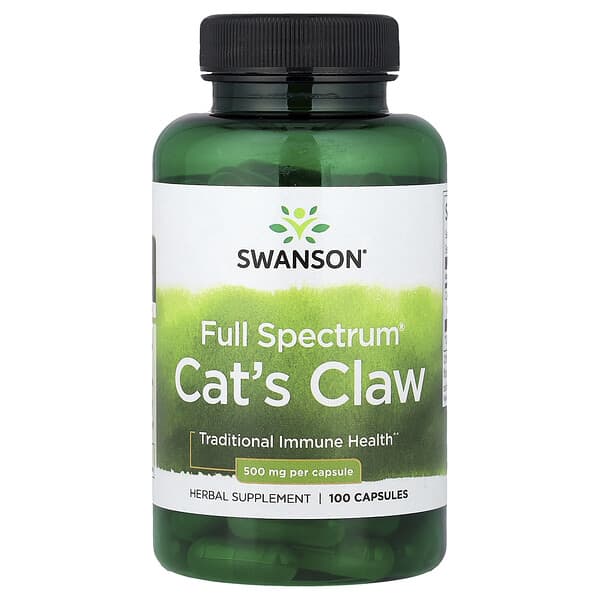 Full Spectrum® Cat's Claw, 500 mg, 100 Capsules
