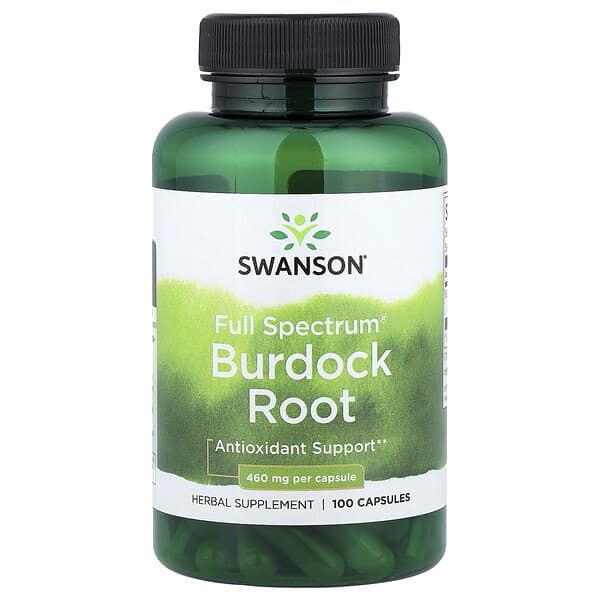 Full Spectrum® Burdock Root, 100 Capsules (460 mg per Capsule)