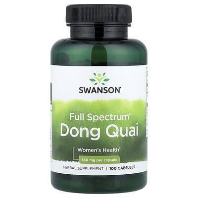 Swanson, Full Spectrum® Dong Quai, 530 mg, 100 Capsules
