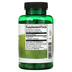 Swanson, Racine de gingembre Spectrum, 540 mg, 100 capsules