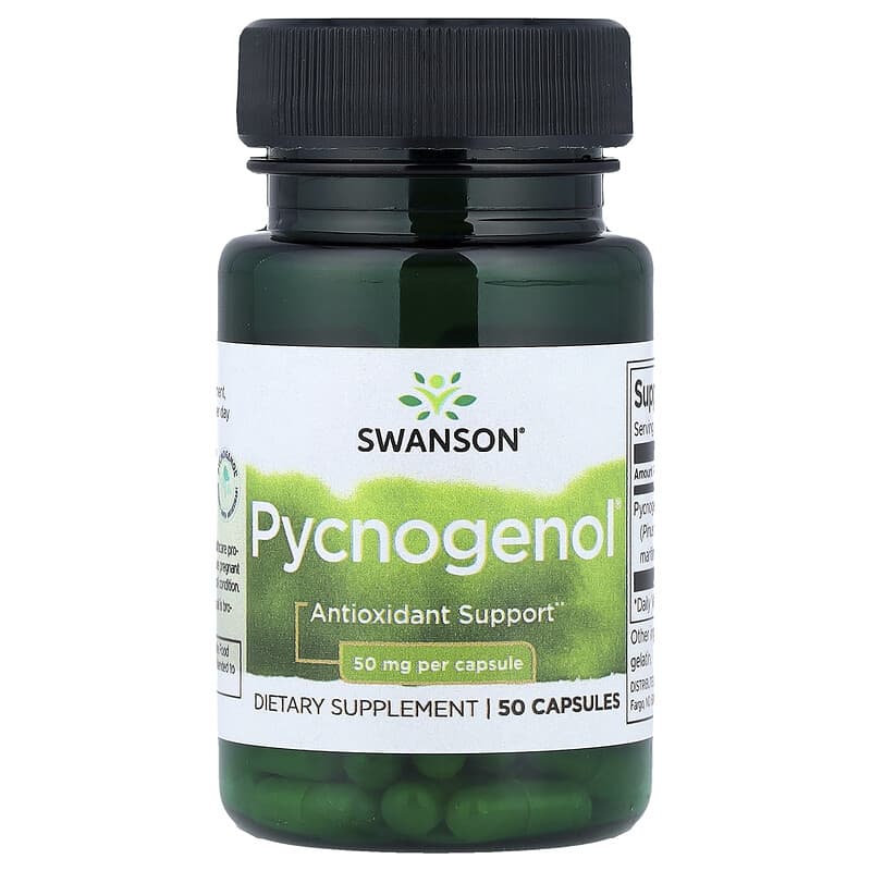 Pycnogenol Precious 120包 Pycnogenol®（ピクノジェノール）、50mg、50粒