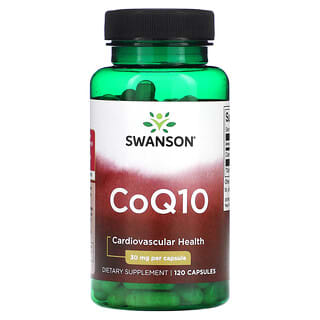 Swanson, CoQ10, 30 мг, 120 капсул