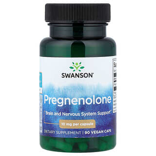 Swanson Vitamins, Прегненолон, 10 мг, 90 капсул