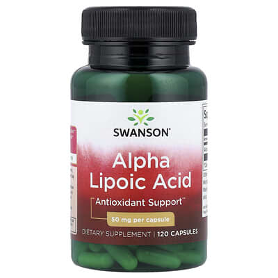 Swanson, Alpha Lipoic Acid, 50 mg, 120 Capsules