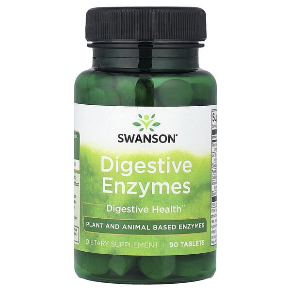 Swanson Digestive Enzymes, 90 Tablets