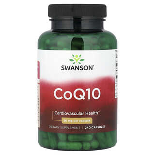 Swanson, CoQ10, 30 mg, 240 cápsulas