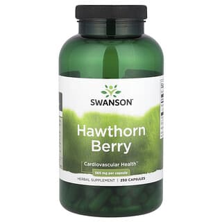 Swanson, Hawthorn Berry, 565 mg, 250 Capsules