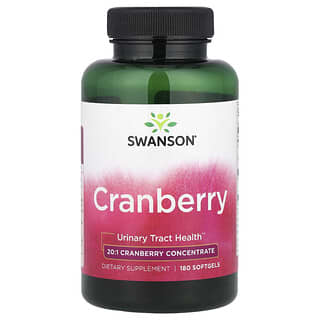 Swanson, Cranberry, 180 Softgels