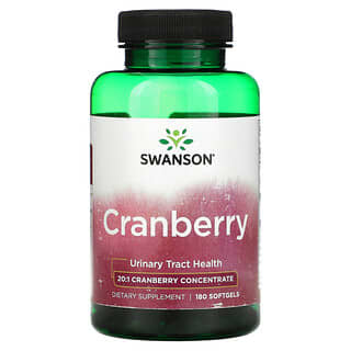 Swanson, Cranberry, 180 Cápsulas Softgel