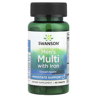 Swanson, Men's Multi Plus Prostate Support, 90 Tablets