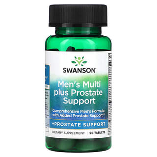 Swanson, Men's Multi Plus Prostate Support、タブレット90粒
