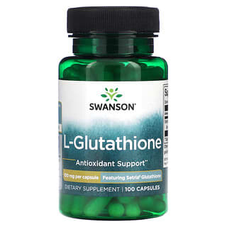 Swanson, L-glutatión, 100 mg, 100 cápsulas