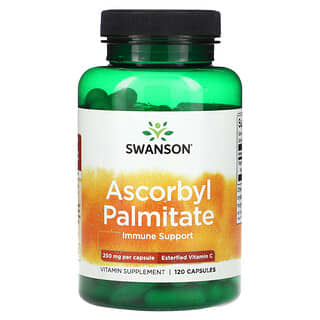Swanson, Аскорбил пальмитат, 250 мг, 120 капсул