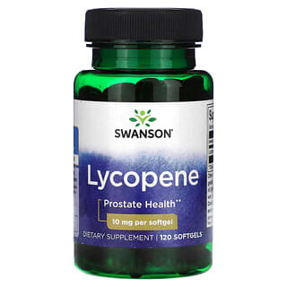 Swanson, Licopeno, 10 mg, 120 cápsulas blandas