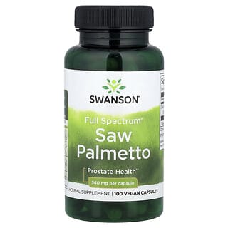 Swanson, Saw Palmetto, 540 mg, 100 Kapsul