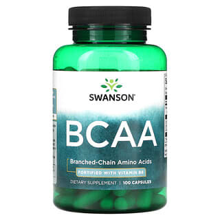 Swanson, BCAA 鋅鎂素運動修復補充劑，100 粒膠囊