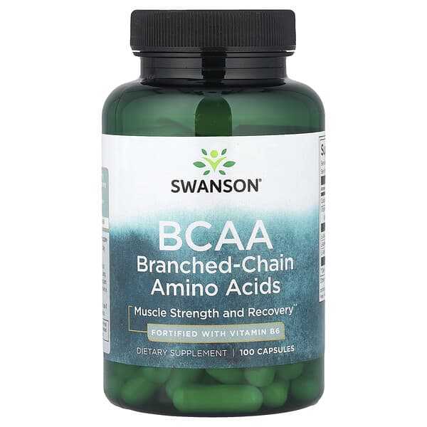BCAA, 100 Capsules