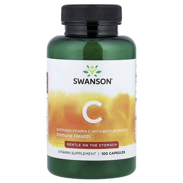 Buffered Vitamin C with Bioflavonoids, 100 Capsules