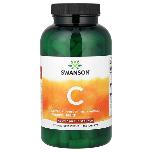 Swanson Vitamins, витамин C, 250 таблеток