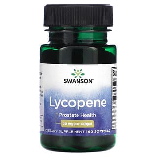 Swanson, Licopeno, 20 mg, 60 cápsulas blandas