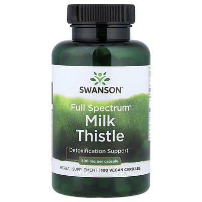 Norland Swanson, Full Spectrum® Milk Thistle, 500 mg, 100 Vegan Capsules supplement Uganda UGX 22422