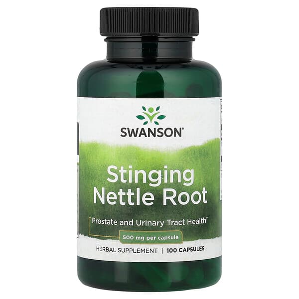 Swanson Vitamins, Stinging Nettle Root, 500 mg, 100 Capsules