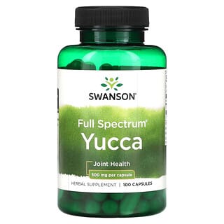 Swanson, Full Spectrum Yucca, 500 mg, 100 Capsules