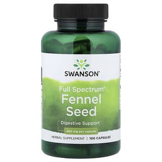 Swanson, 多面茴香籽，480 毫克，100 粒胶囊