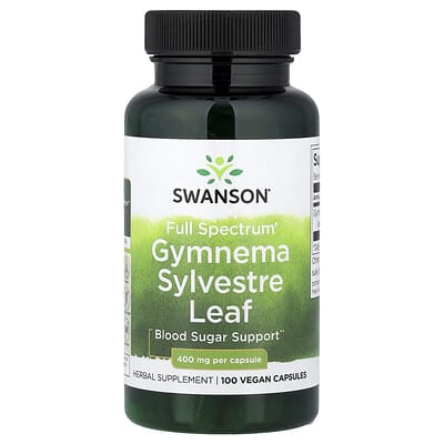 Norland Swanson, Full Spectrum® Gymnema Sylvestre Leaf, 400 mg, 100 Vegan Capsules supplement Uganda UGX 18956